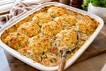 Southern-Style Southern Style Chicken and Biscuits Tray recipe from Velvet Spoon Kitchen