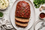 Hearty Classic Meatloaf with Glaze recipe from Heritage Fork Suppers