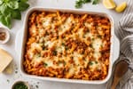 Hearty Baked Ziti recipe from Heritage Fork Suppers