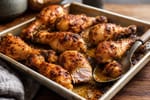 Hearty Crispy Roast Chicken Drumsticks recipe from Heritage Fork Suppers
