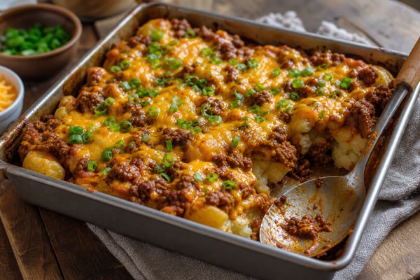 Golden Chili Cheese Baked Potato Bar recipe from Heritage Fork Suppers