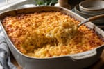 Hearty Macaroni and Cheese Bake recipe from Heritage Fork Suppers