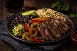 Lean Steak Fajita Protein Plates recipe from Macro Plate Co.