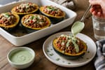 Lean Turkey Taco Stuffed Squash recipe from Macro Plate Co.