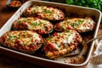 No-Bun Eggplant Pizza Boats recipe from Carb Smart Table