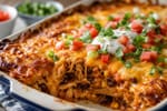 Chicken Taco Casserole recipe from Pebble Plate Kids