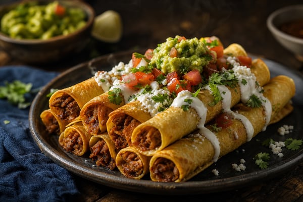 Homemade Taquitos recipe from Pebble Plate Kids