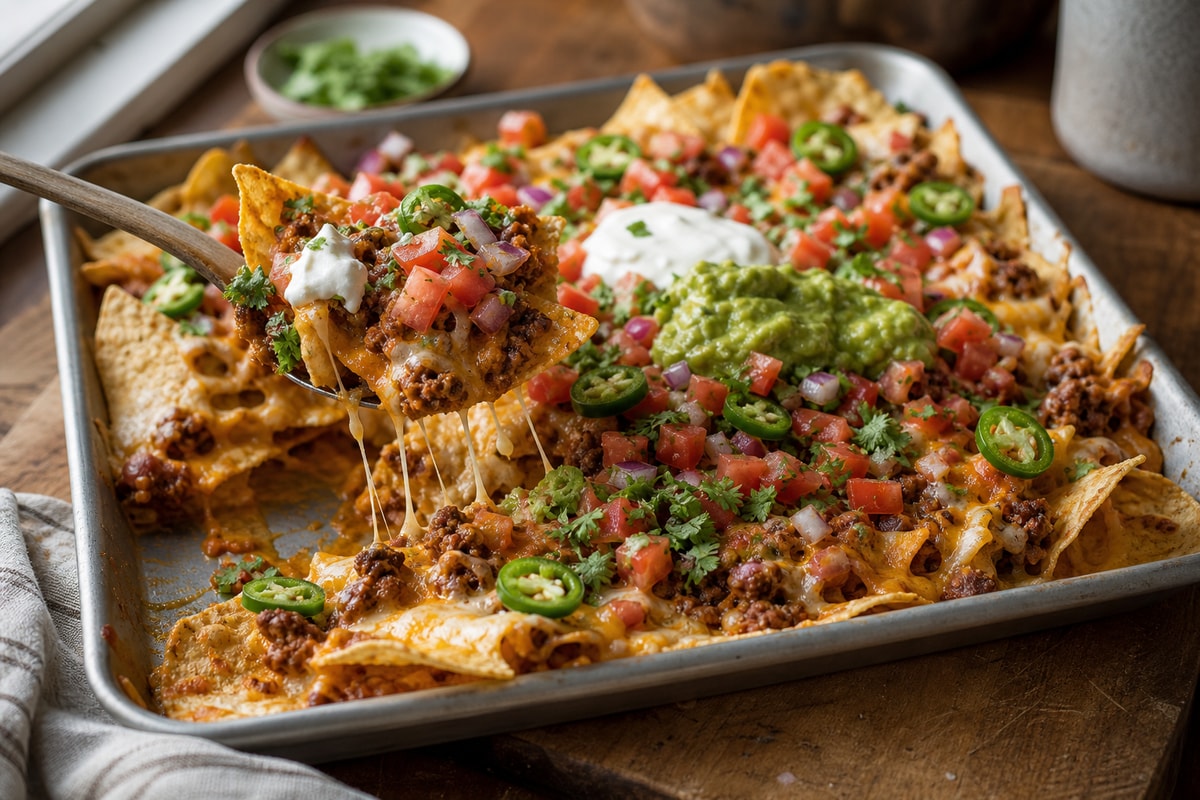 Nachos recipe from Pebble Plate Kids