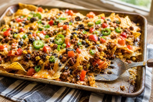 Trash Can Nachos recipe from Pebble Plate Kids