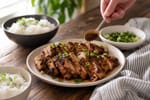 Air Fryer Chicken Teriyaki recipe from The Snap Skillet