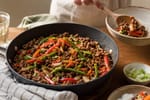 Ground Beef Stir Fry recipe from The Snap Skillet