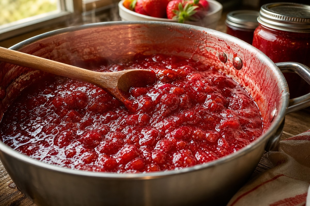 Strawberry Jam recipe from The Snap Skillet