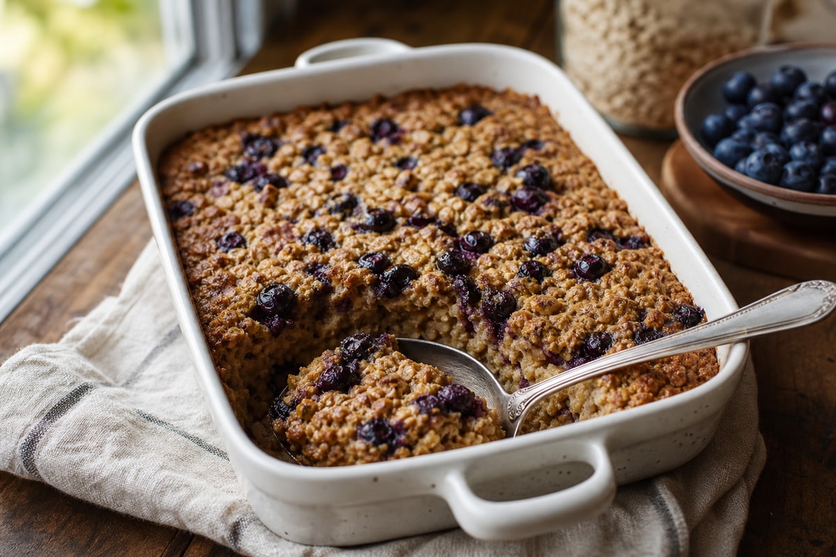 Baked Oatmeal Baked Oatmeal recipe from Sunrise & Crumb