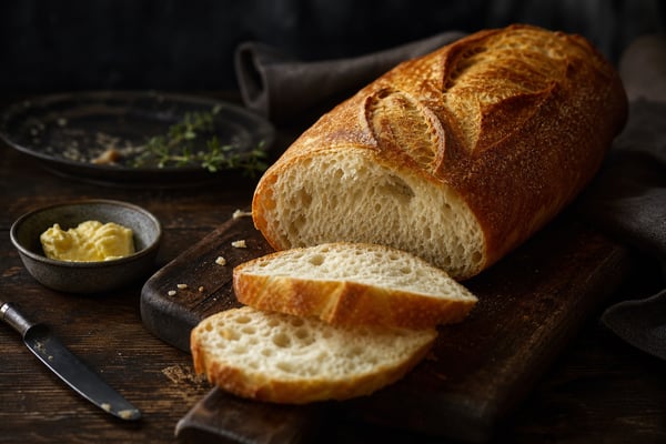 Homemade French Bread recipe from Sunrise & Crumb