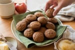 Mini Applesauce Muffins recipe from Sunrise & Crumb