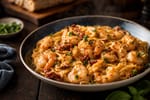 Marry Me Shrimp Pasta recipe from Thrifty Thyme