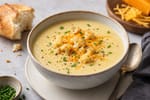 Cauliflower Cheese Soup recipe from The Verdant Spoon