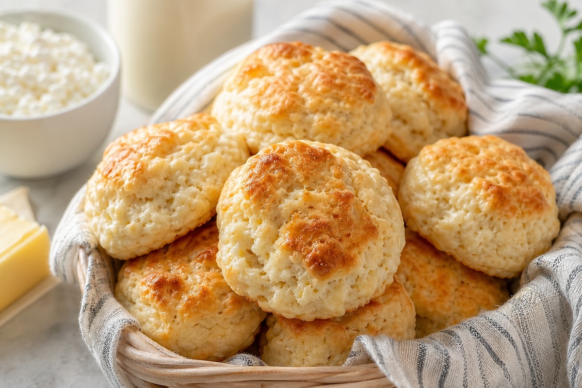Cottage Cheese Biscuits Cottage Cheese Biscuits recipe from The Verdant Spoon