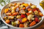 Golden Hour Roasted Vegetables recipe from The Verdant Spoon