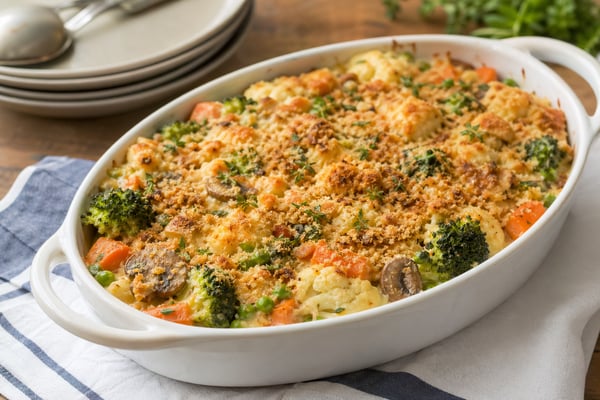 Vegetable Casserole recipe from The Verdant Spoon