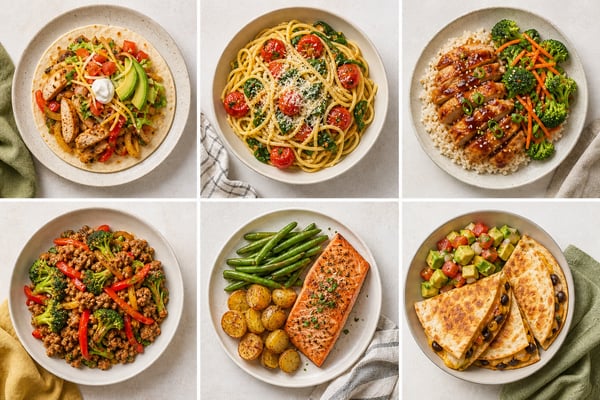 School Night Fast Dinners recipe collection