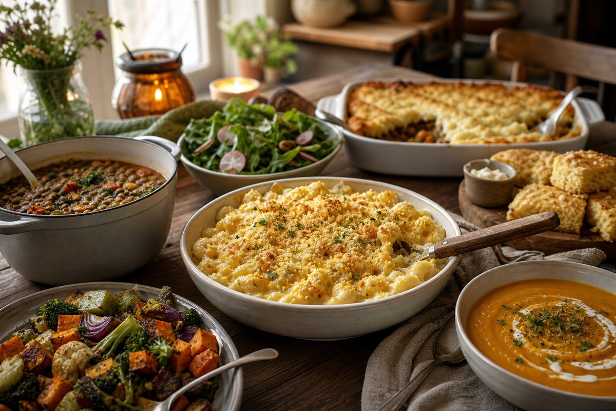Cozy Vegetarian Comforts recipe collection