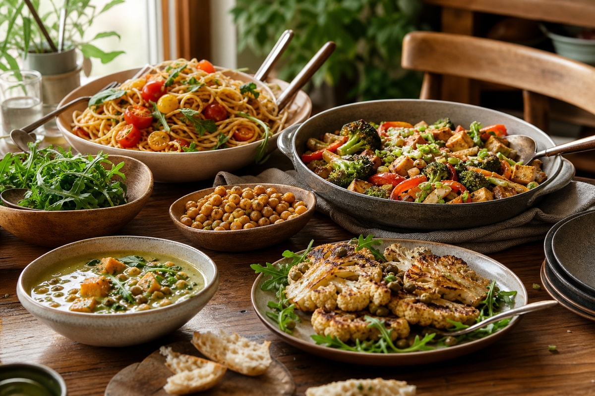 Vegetarian Weeknight Favorites recipe collection