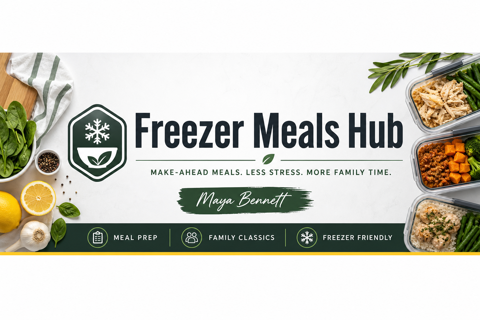 Freezer Meals Hub Freezer Meals Hub creator kitchen