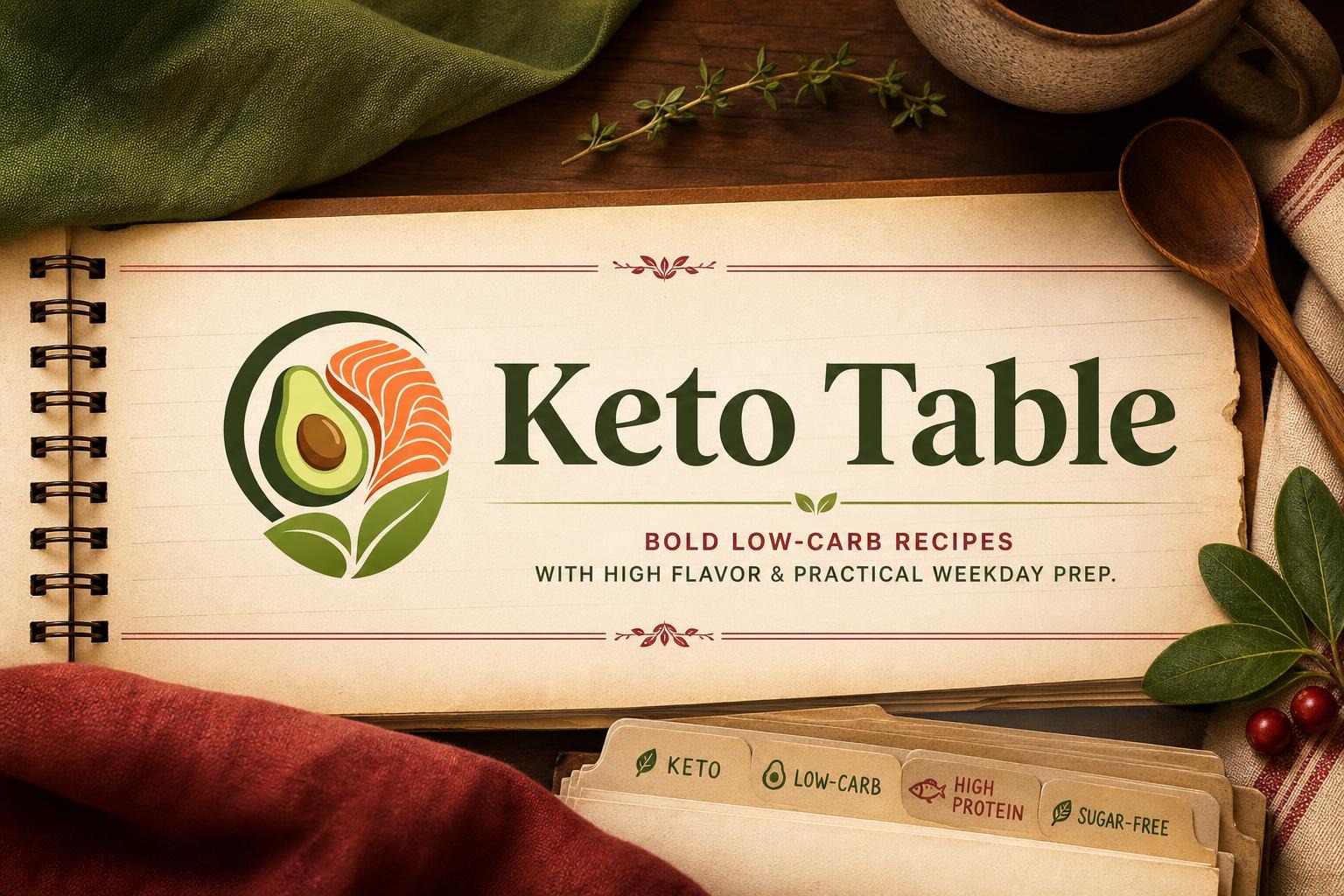 Keto Table creator kitchen