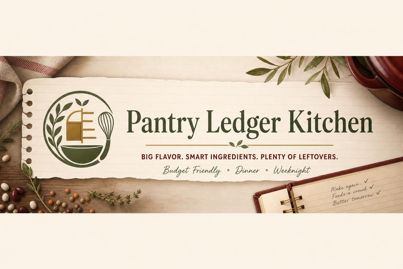 Pantry Ledger Kitchen creator kitchen