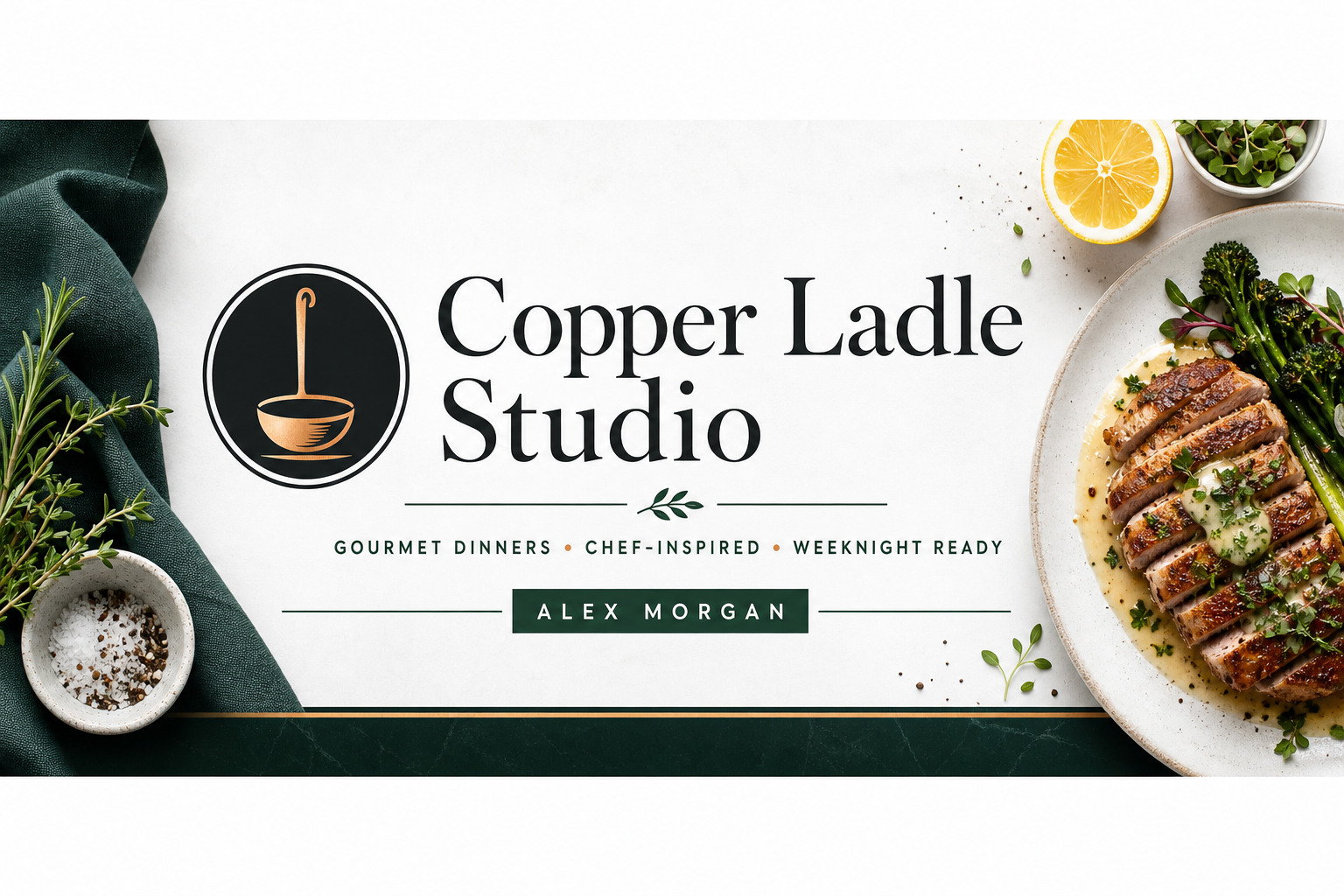 Copper Ladle Studio creator kitchen