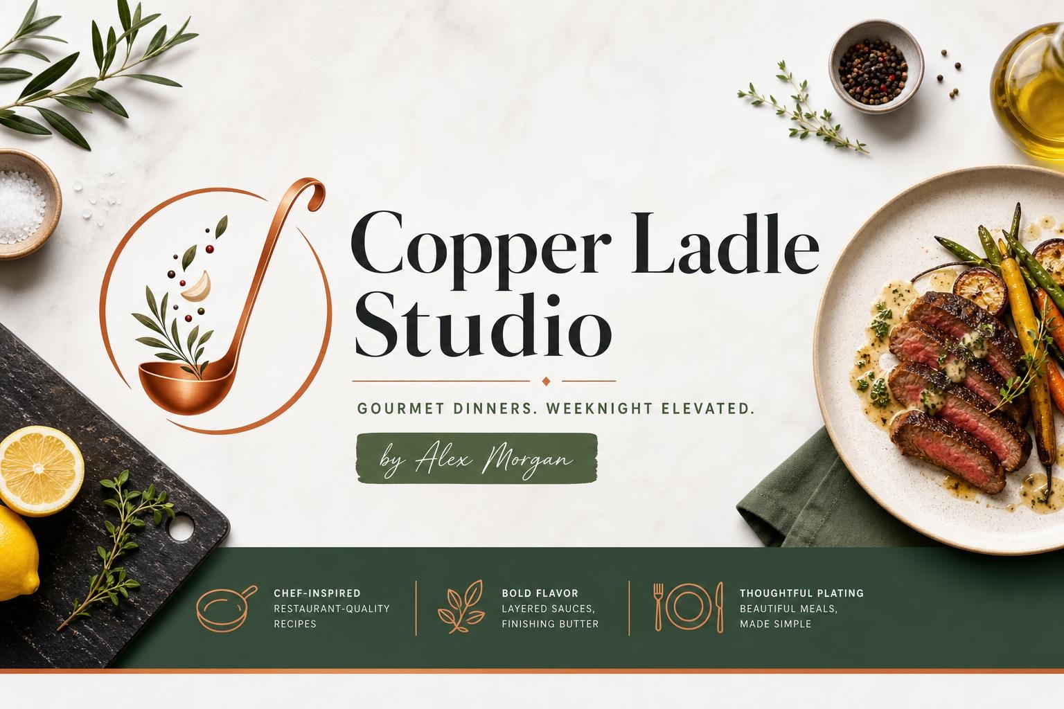 Copper Ladle Studio creator kitchen