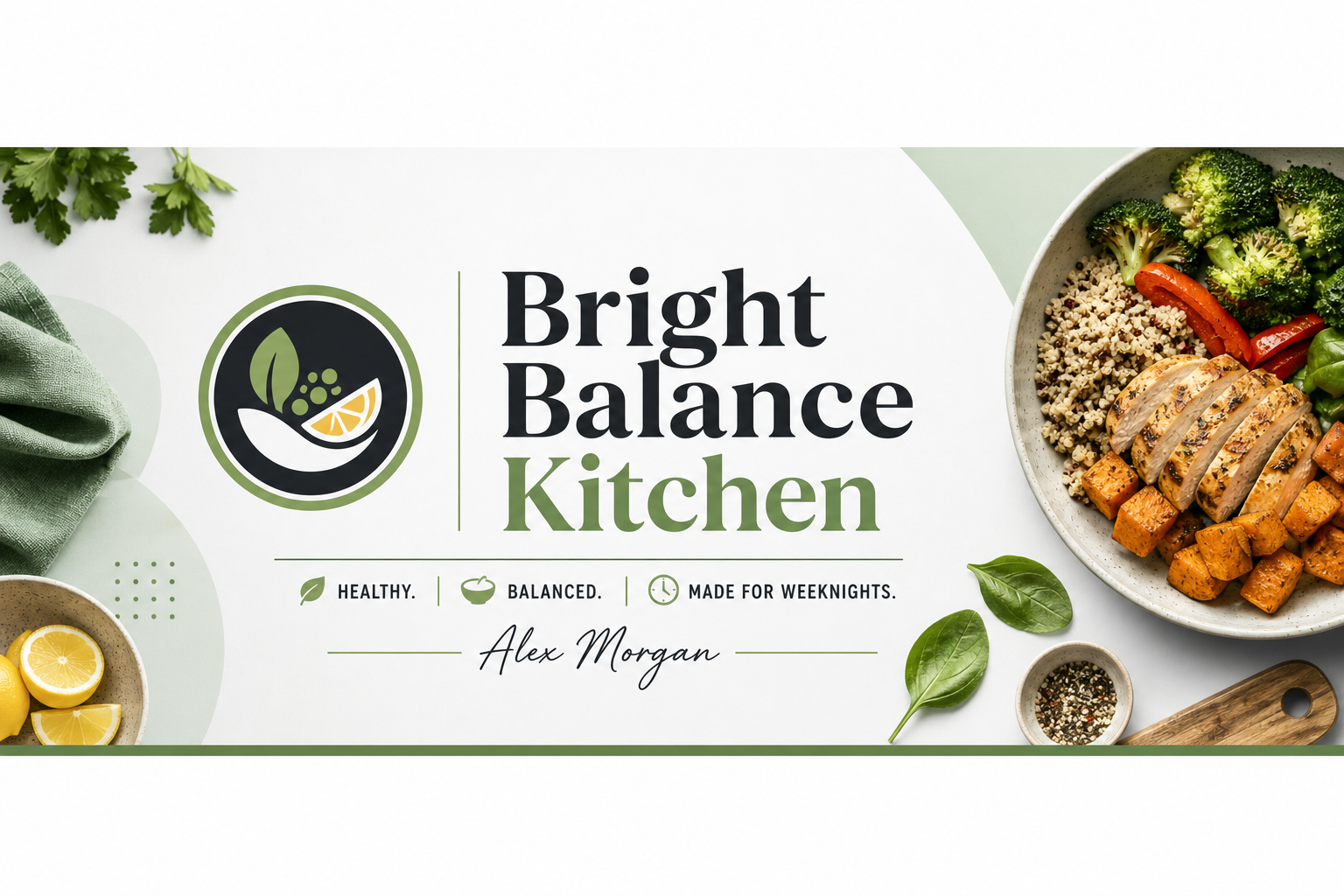 Bright Balance Kitchen creator kitchen