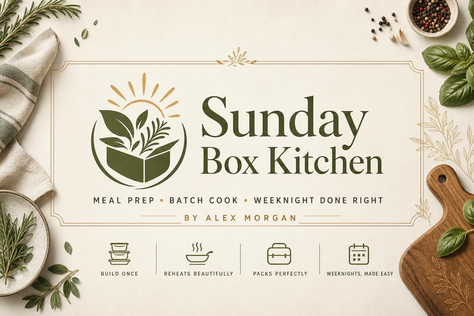 Sunday Box Kitchen creator kitchen