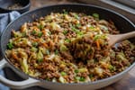 Keto Egg Roll Bowl recipe from Keto Table