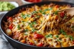 One-Pan Keto Taco Skillet recipe from Keto Table