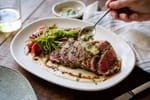 Sommelier-Style Seared Tuna Crusted Coriander recipe from Copper Ladle Studio
