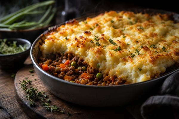 Lentil Shepherd's Pie Lentil Shepherd's Pie recipe from Plant Powered Kitchen