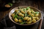 Pesto Gnocchi with Green Beans recipe from Plant Powered Kitchen